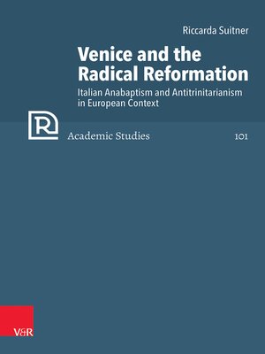 cover image of Venice and the Radical Reformation